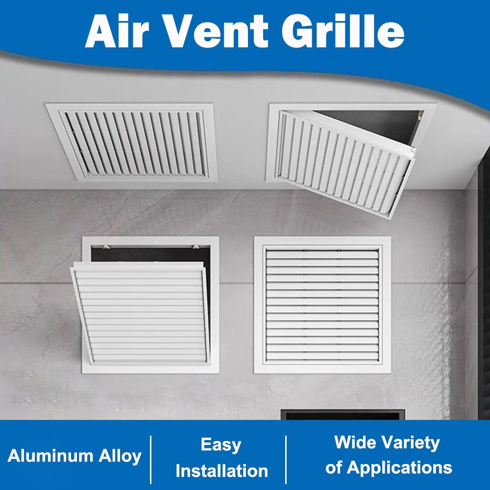 Ventilation Grille Aluminum - Nuova Griglia di Ventilazione in Lega