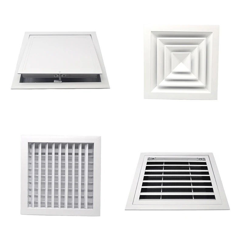 Ventilation Grille Aluminum - Griglia di Ventilazione Bianca in Lega
