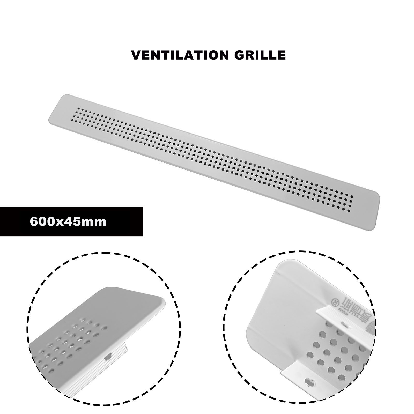 Ventilation Grille Aluminum - Griglia di Ventilazione in Metallo per