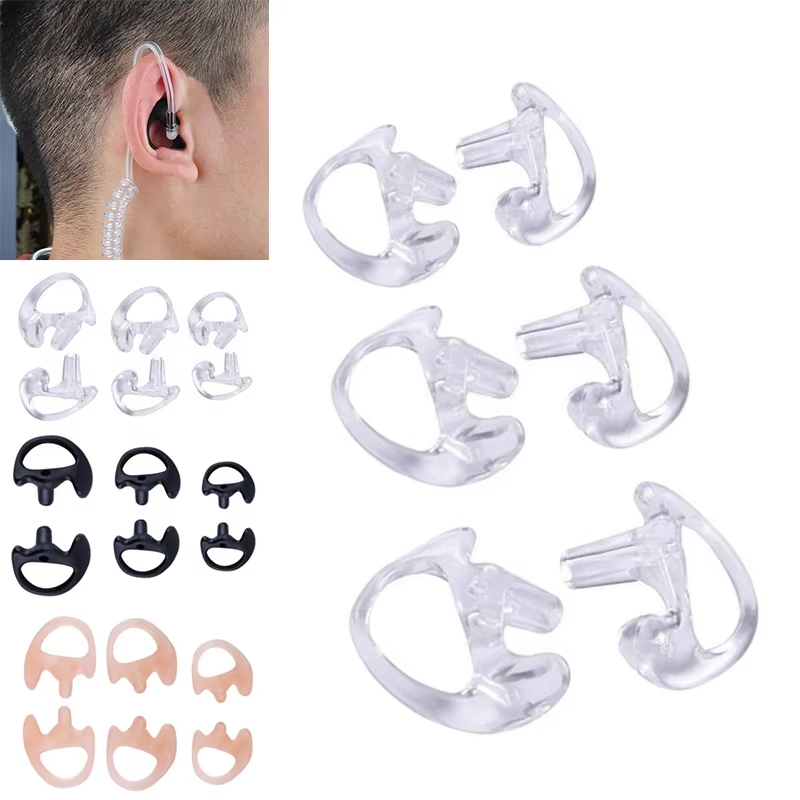 Diy Headphone - 2PCS Stampi per le orecchie Morbida