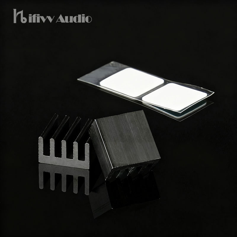 Heatsink Aluminum - 5 pezzi radiatore in alluminio per