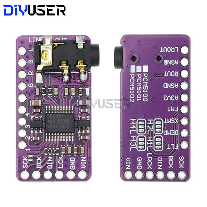 Pcm5102 - DIYUSER Interfaccia I2S PCM5102A Decodificatore DAC