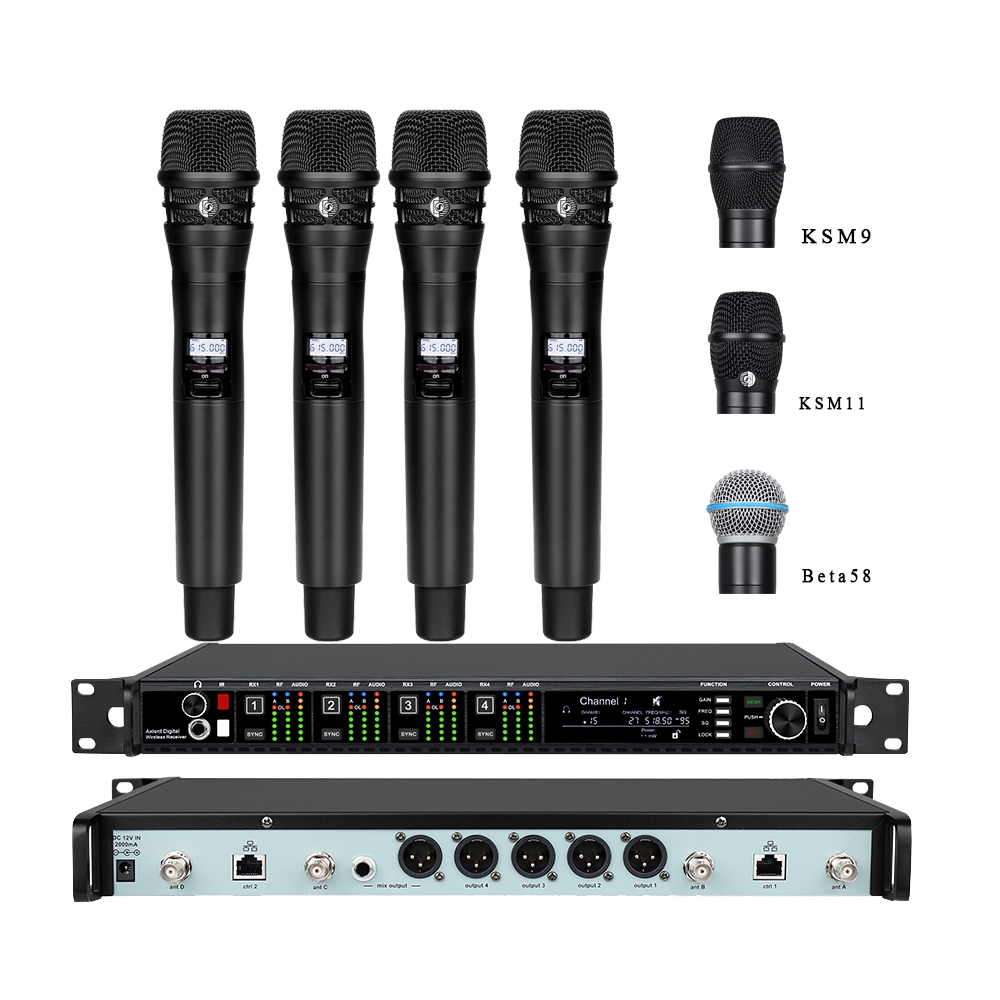 Ribbon Microphone - Microfono Wireless Professionale EIF AD4Q a