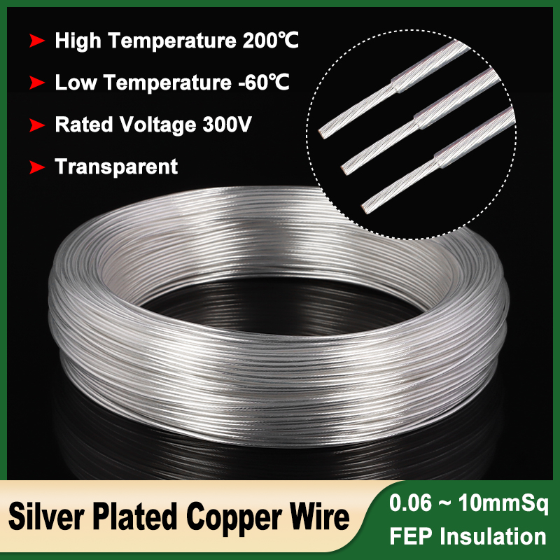 Audio Jumper Wire - 1 ~ 100 m Trasparente Sq