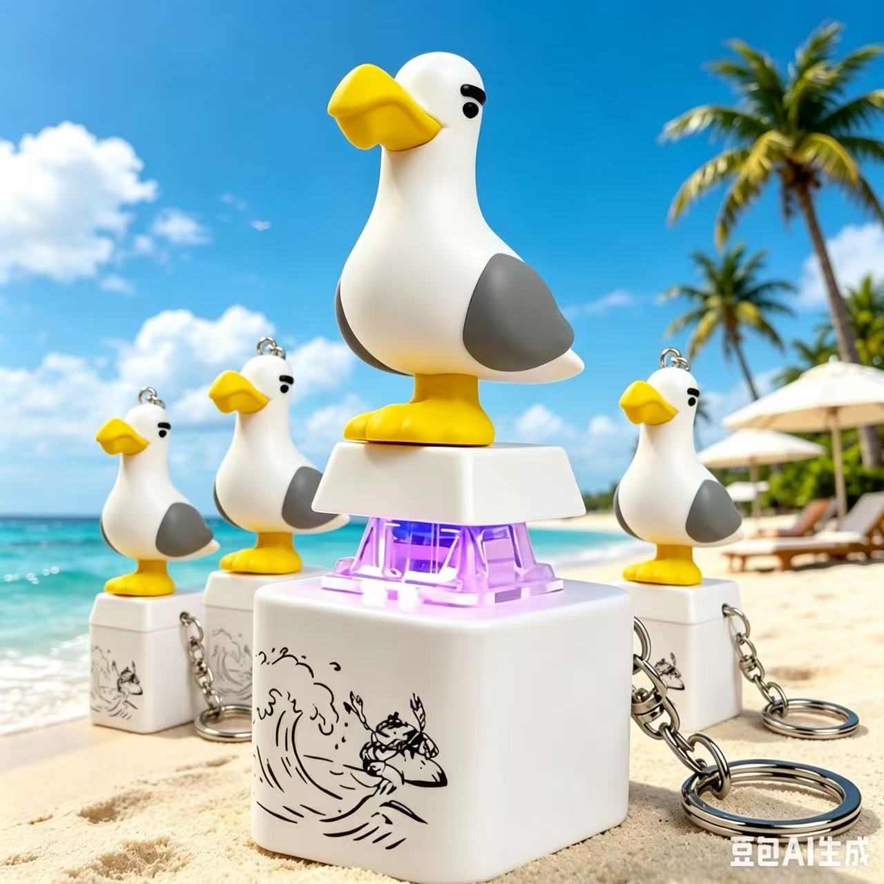 Usb Sound Card - Portachiavi 2007Seagull Mine, Tastiera USB Clicky