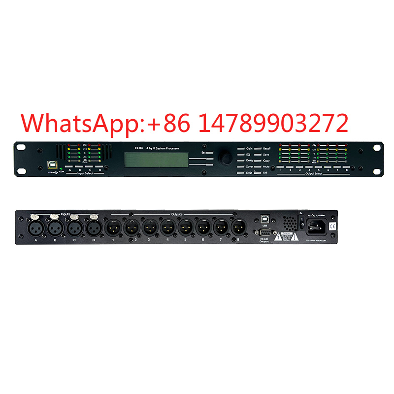 Speaker Crossover - Processore Audio Digitale YOLO PR4.8SP 4×8,