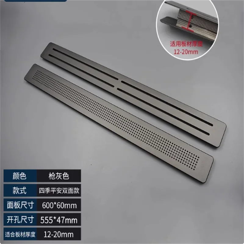 Griglia di sfiato da 60 mm Gri - Ventilation Grille Aluminum recensione e prezzo