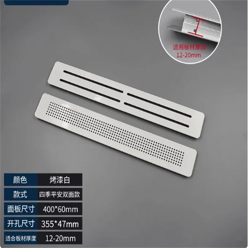 Griglia di sfiato da 60 mm Gri - Ventilation Grille Aluminum recensione e prezzo