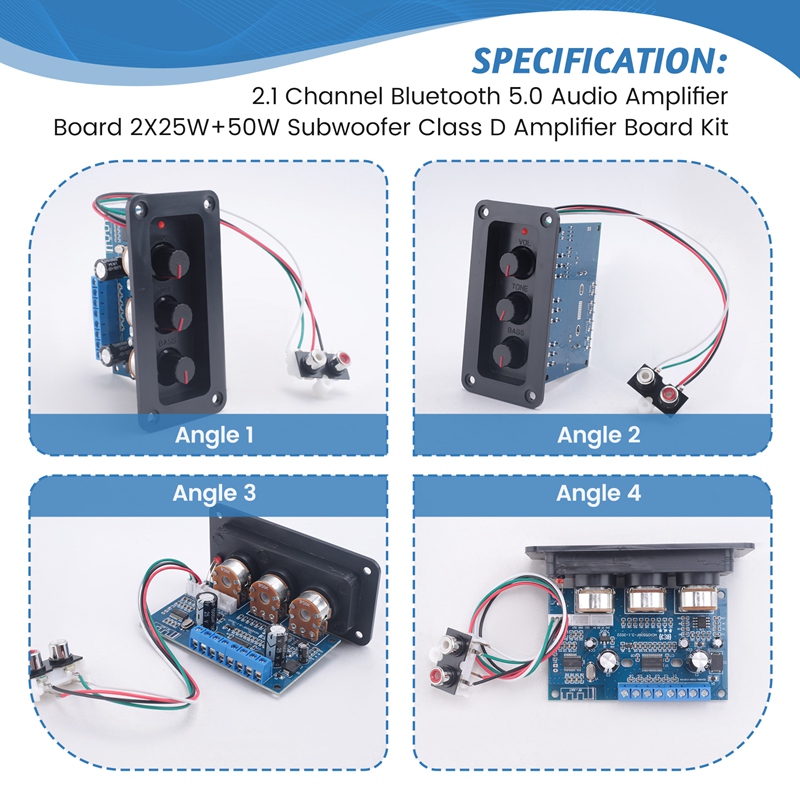 Scheda Amplificatore Audio Blu - Class D Amplifier recensione e prezzo