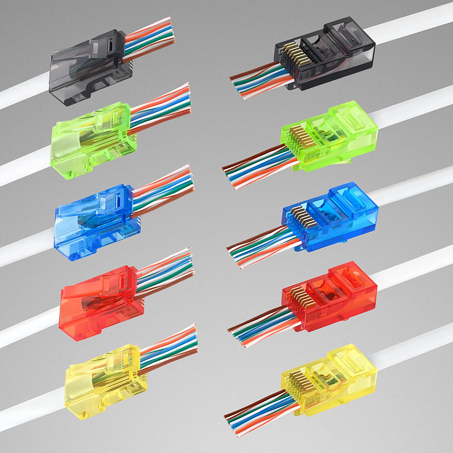 ZoeRax 100 connettori RJ45 Cat - Rj45 Jack recensione e prezzo