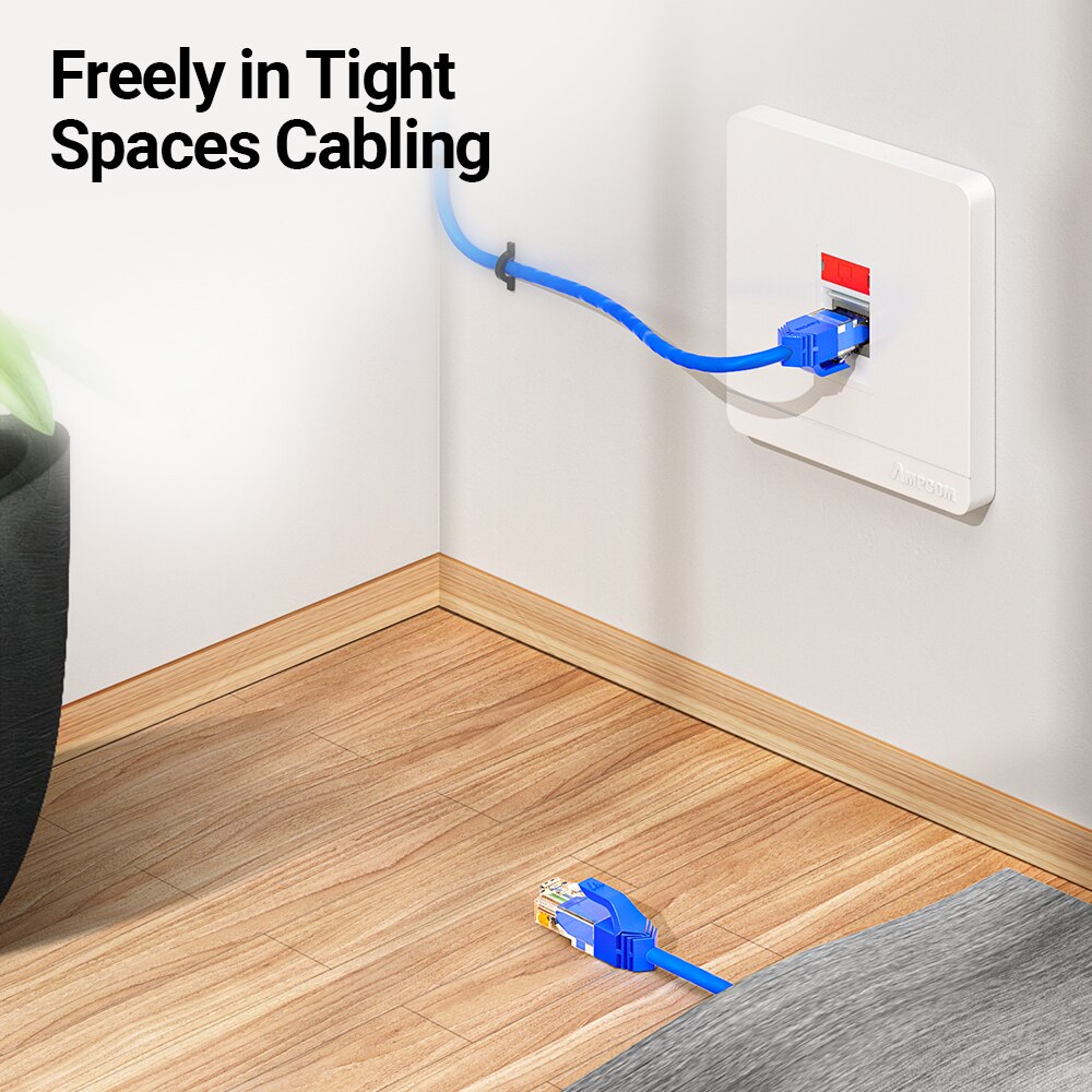Cavo di rete AMPCOM Ultra sott - Rj45 Jack recensione e prezzo