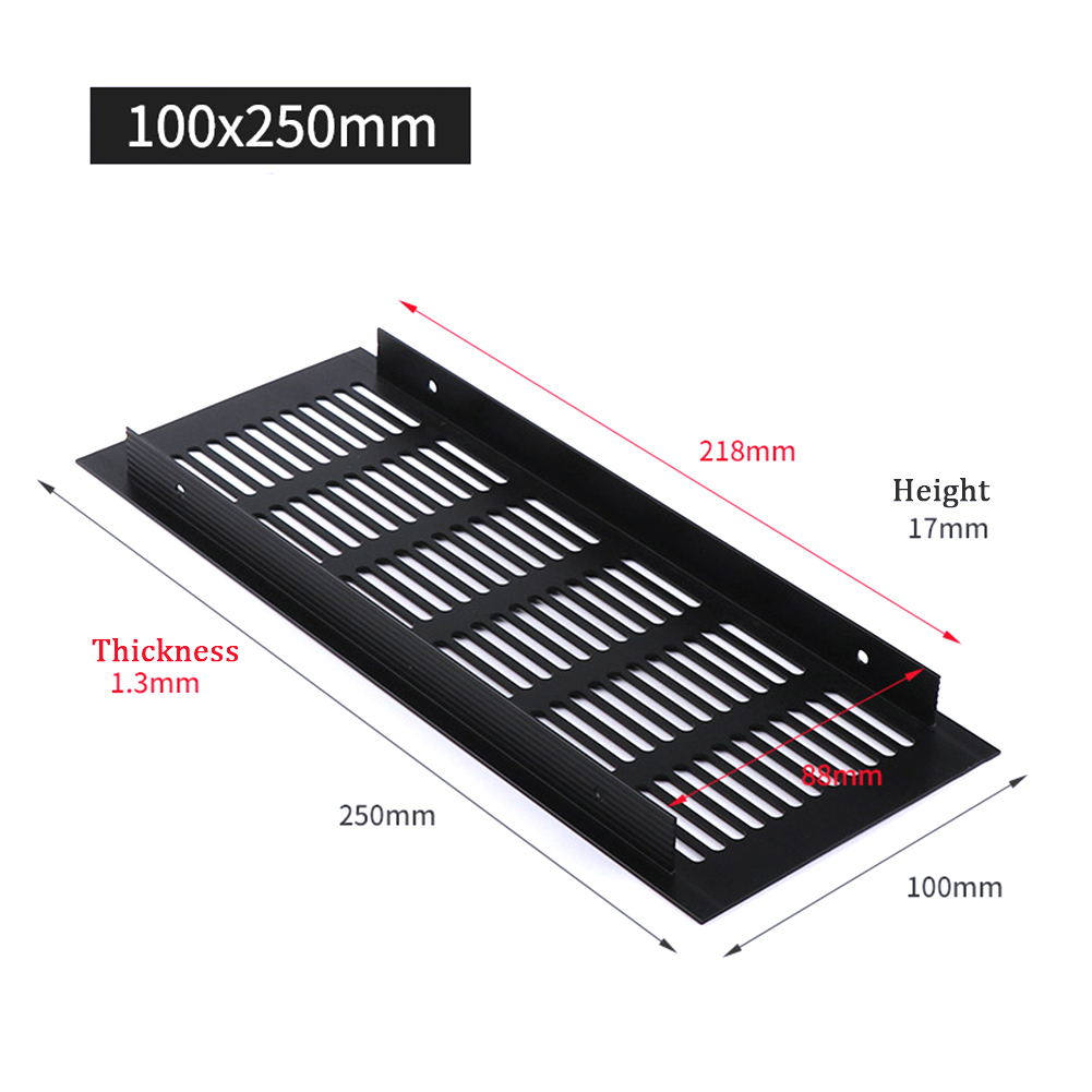 150/200/225/250/300/350/400mm  - Ventilation Grille Aluminum recensione e prezzo