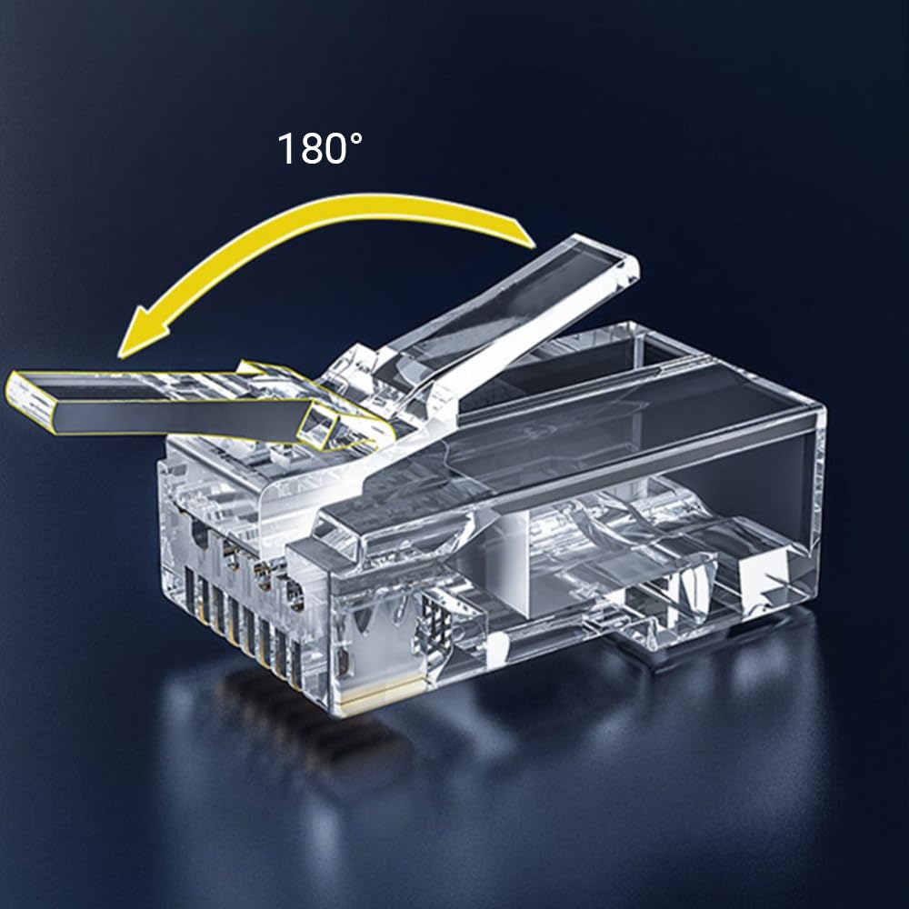 Connettore RJ45 CAT6 Pass-Thro - Rj45 Jack recensione e prezzo