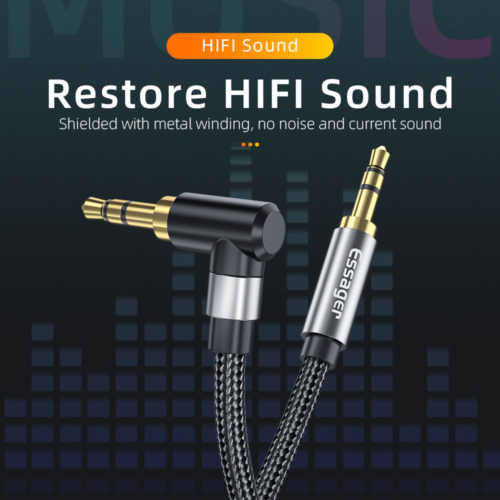 Essager Cavo di prolunga Aux J - Audio Jumper Wire recensione e prezzo