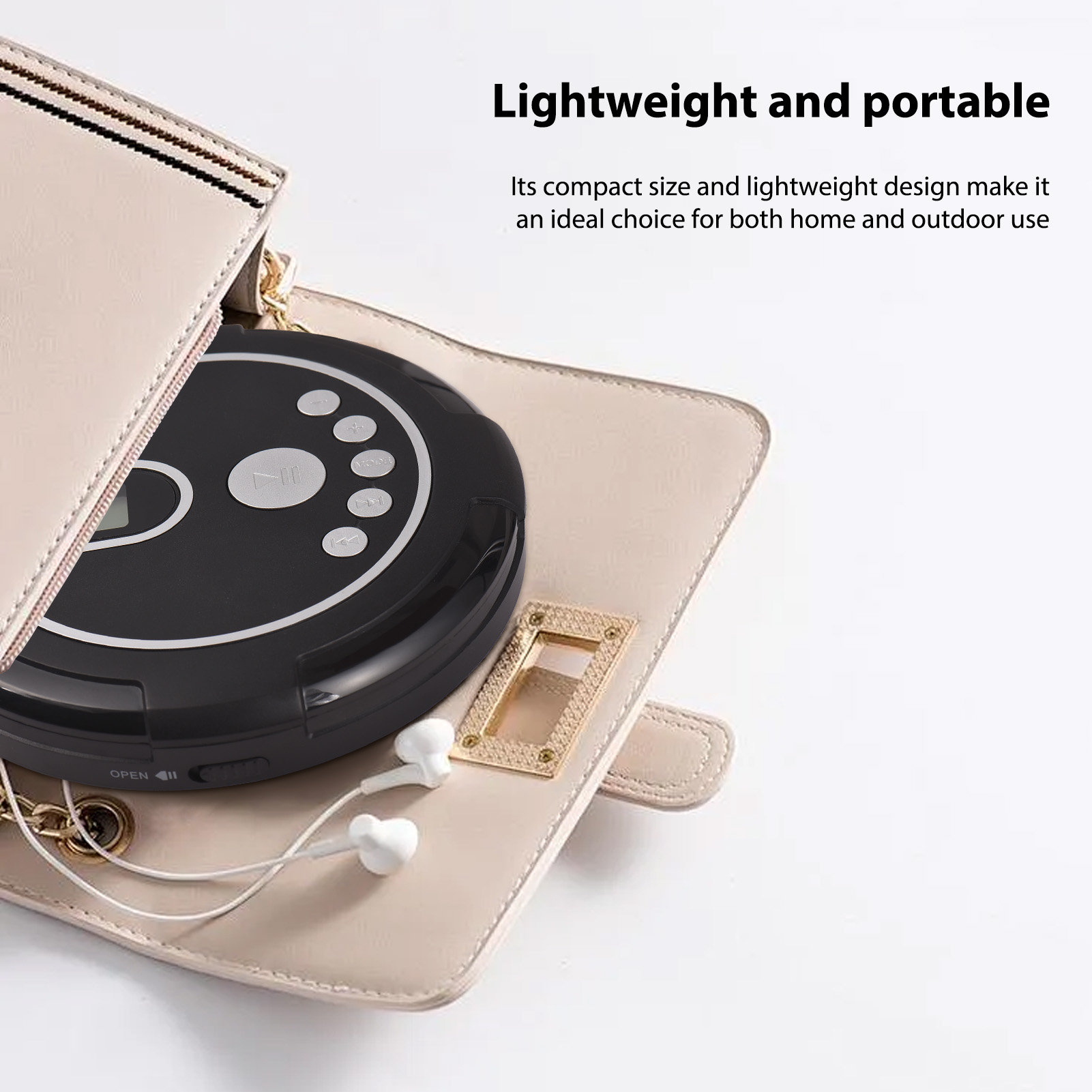 Lettore CD con Cuffie Cablate, - Speaker Wire recensione e prezzo