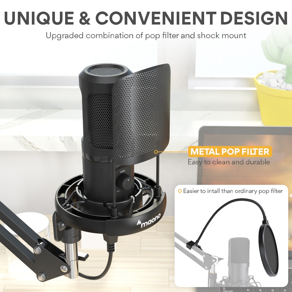 Kit Microfono Professionale MA - Condenser Microphone Kit recensione e prezzo