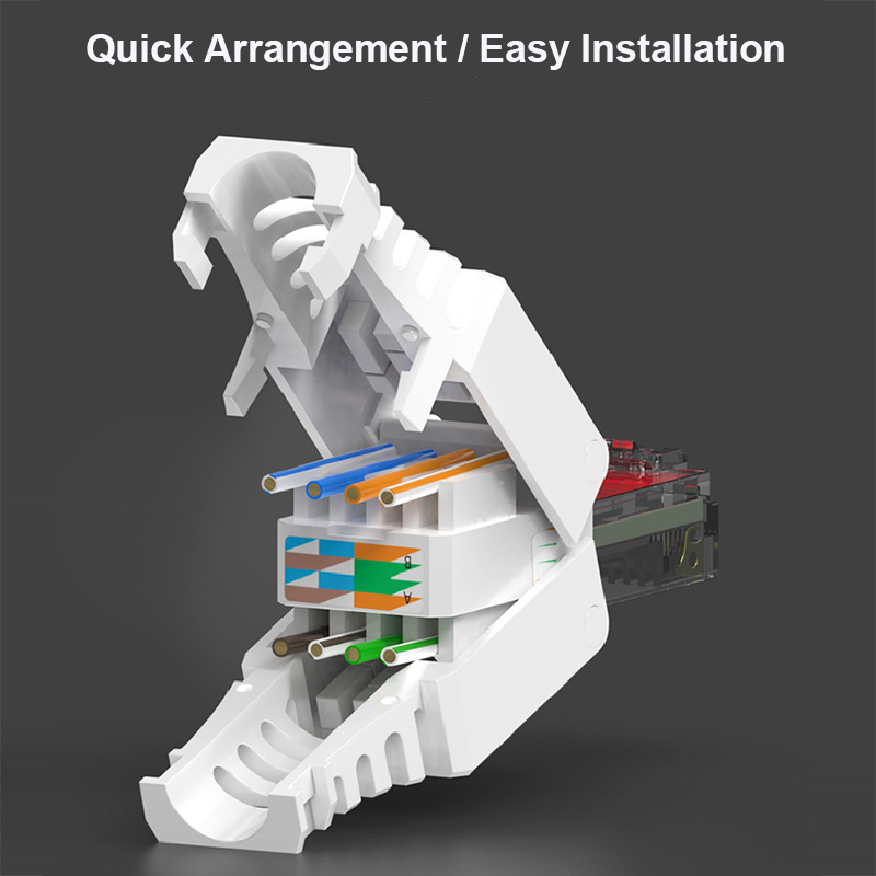 2 pz Cat5E Cat6 RJ45 Connettor - Rj45 Jack recensione e prezzo