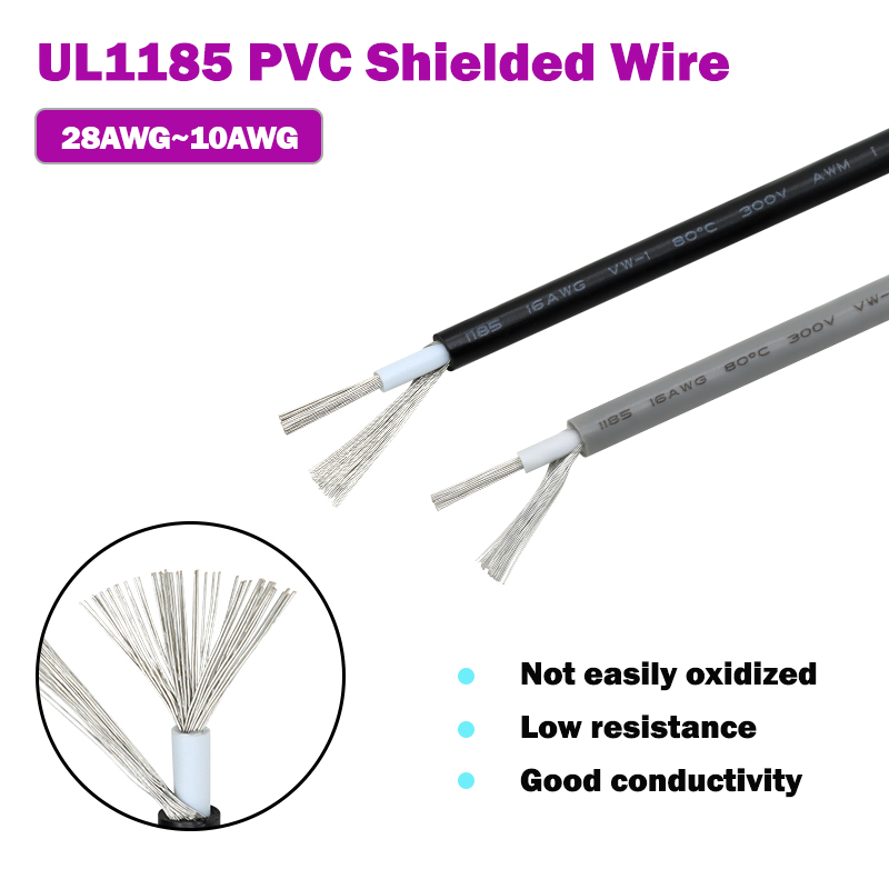 Cavo schermato in PVC UL1185 d - Audio Jumper Wire recensione e prezzo