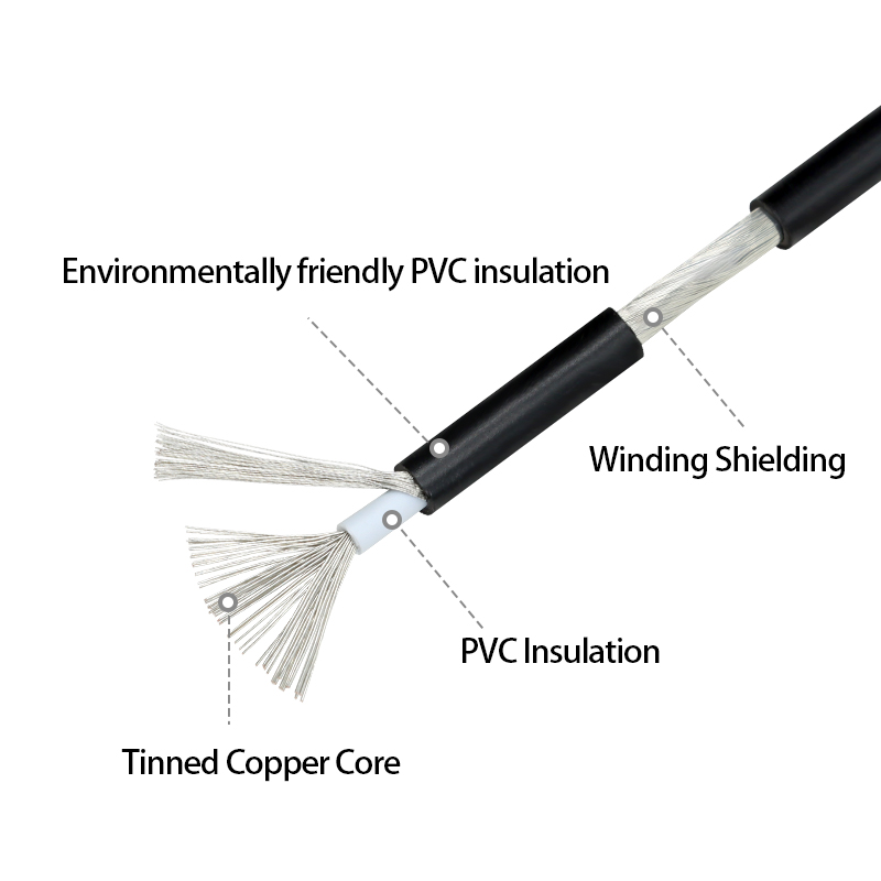 Cavo schermato in PVC UL1185 d - Audio Jumper Wire recensione e prezzo