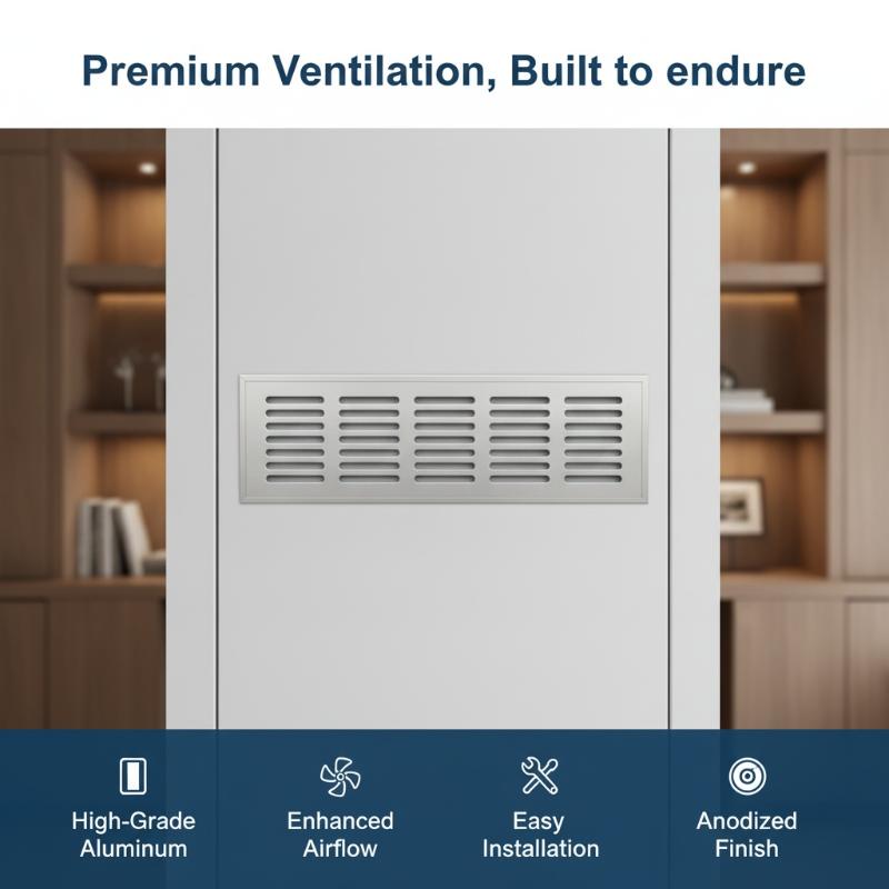 Griglie di Ventilazione in Leg - Ventilation Grille Aluminum recensione e prezzo