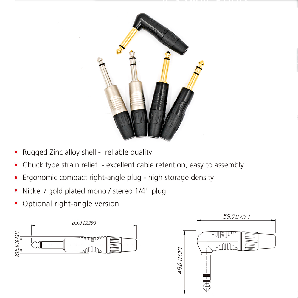 Spina audio TRS stereo REAN da - Trs Cable recensione e prezzo