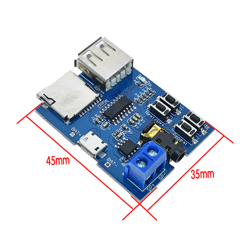 TF Card U Disk formato MP3 Dec - Dac Board recensione e prezzo
