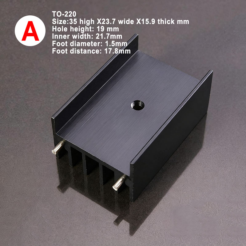 5 pezzi radiatore in alluminio - Heatsink Aluminum recensione e prezzo
