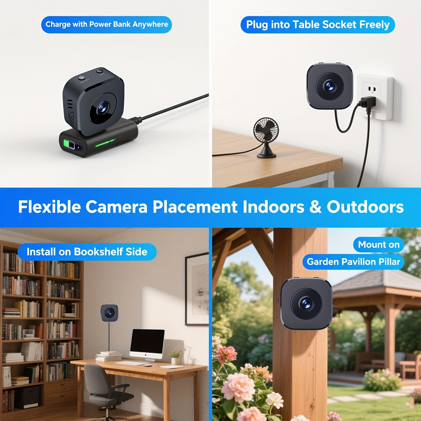 1080P HD Mini WiFi Telecamera  - Usb Sound Card recensione e prezzo