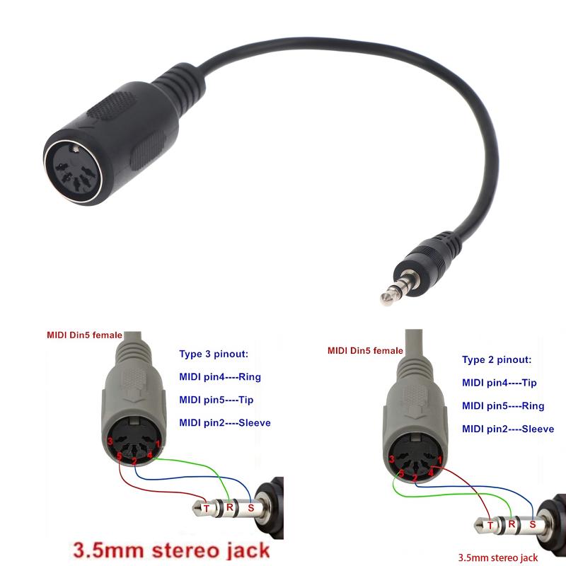 Cavo Convertitore MIDI da DIN  - Trs Cable recensione e prezzo