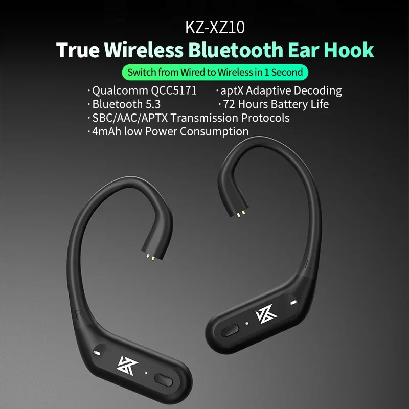KZ XZ10 Auricolari Bluetooth 5 - Headphone Parts recensione e prezzo