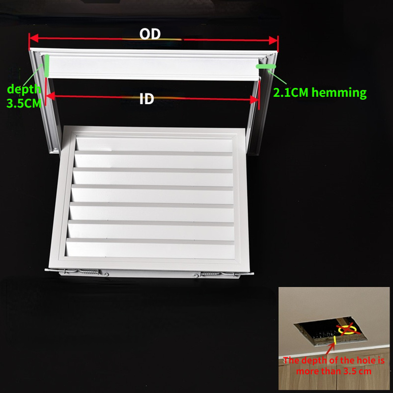 Serranda di scarico in lega di - Ventilation Grille Aluminum recensione e prezzo