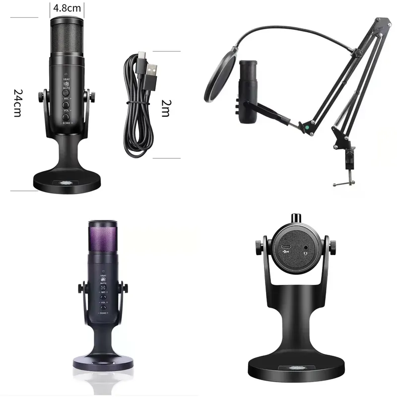 Microfono a Condensatore USB W - Condenser Microphone Kit recensione e prezzo