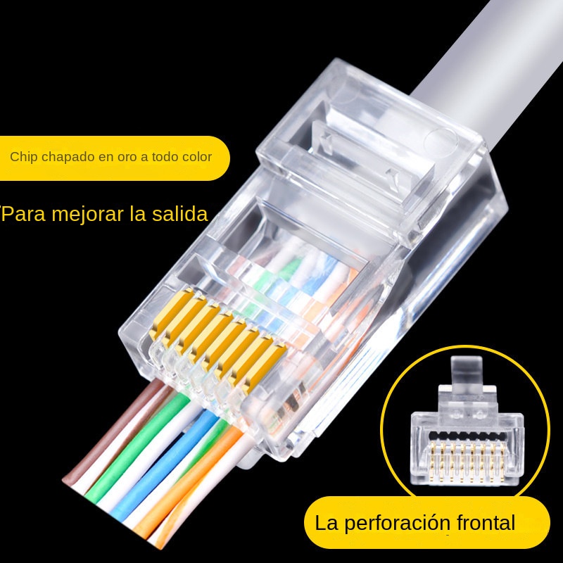 100 pz Connettore RJ45 Cat6 Ca - Rj45 Jack recensione e prezzo
