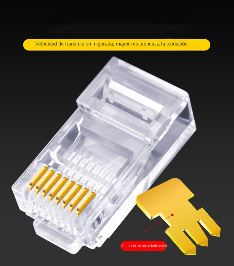 100 pz Connettore RJ45 Cat6 Ca - Rj45 Jack recensione e prezzo