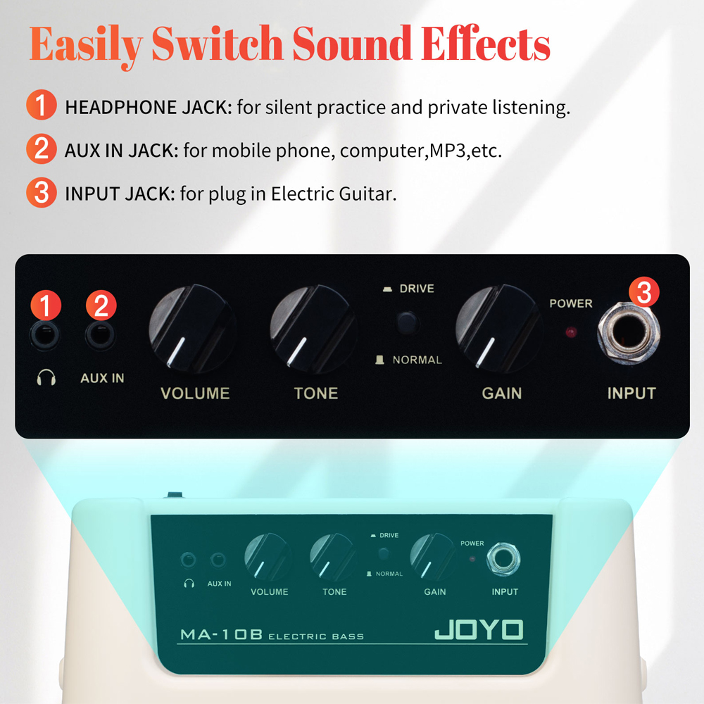 JOYO MA-10B Mini amplificatore - Speaker Terminal recensione e prezzo