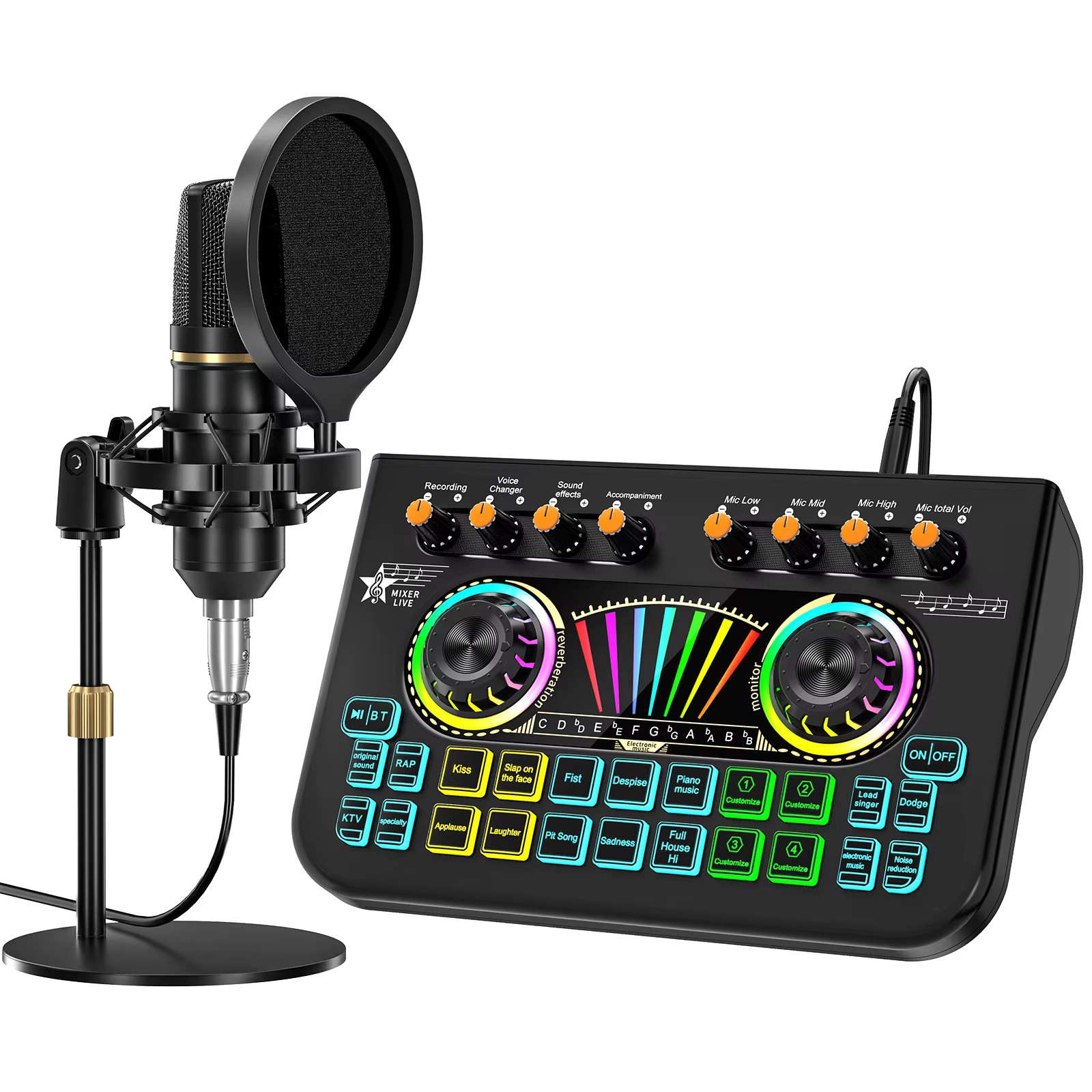 Kit Microfono per Podcast Tenl - Condenser Microphone Kit recensione e prezzo